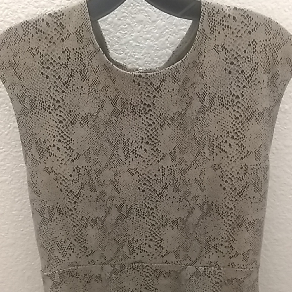 Snake Skin Dress